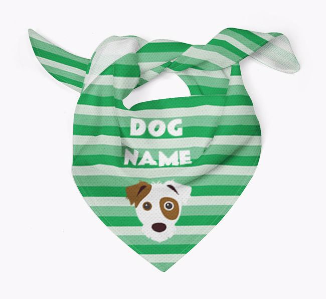 Personalized 'Stripes' Bandana for your {breedFullName}